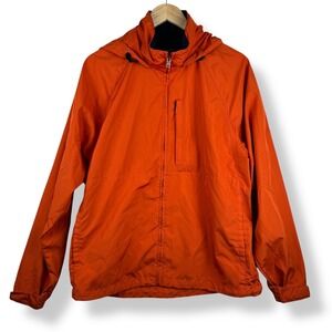 Eddie Bauer Mens Hooded Full Zip Jacket Size Small Hiking Utility Gorpcore